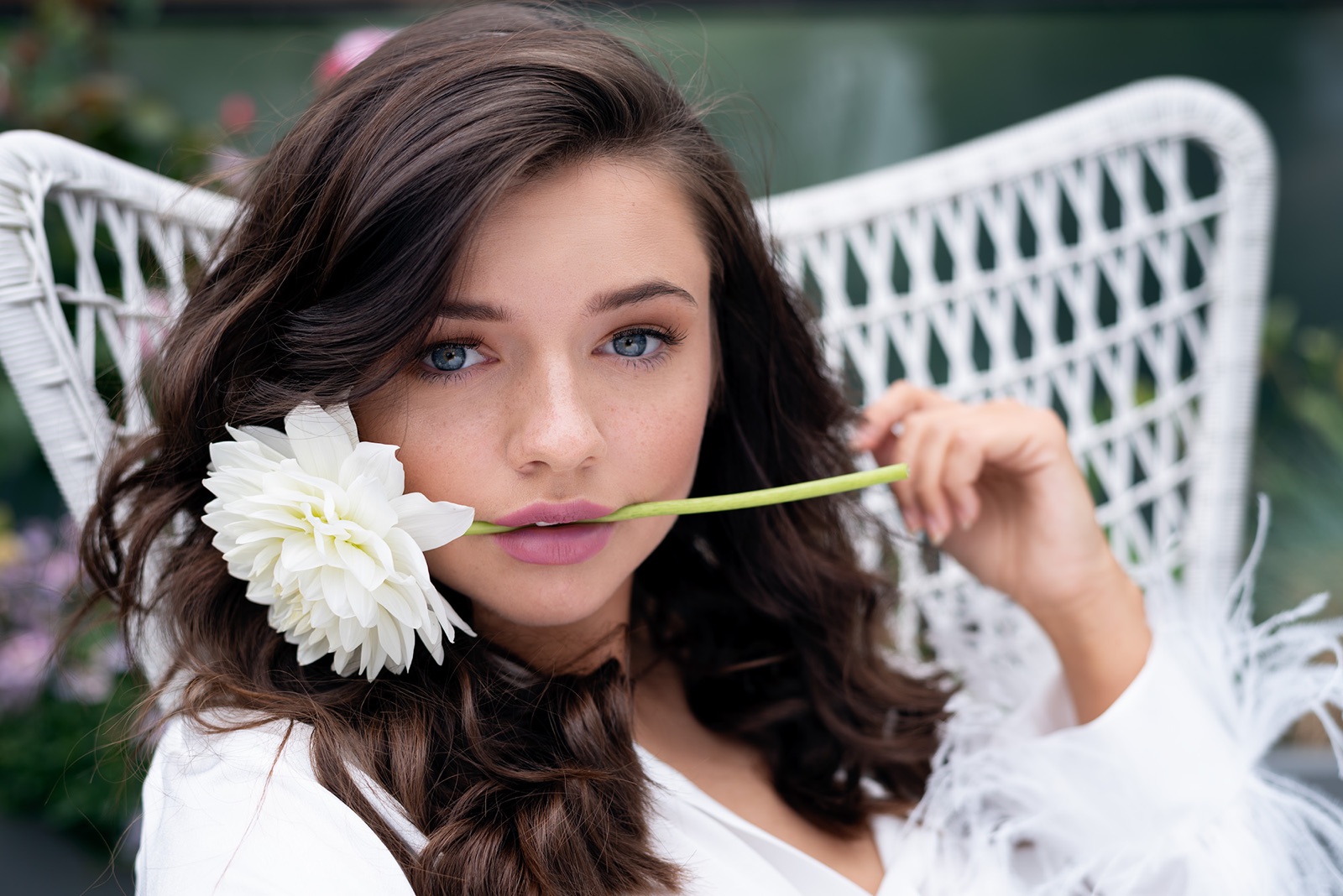 Portrait and fashion photograph by Ainhoa Barrio